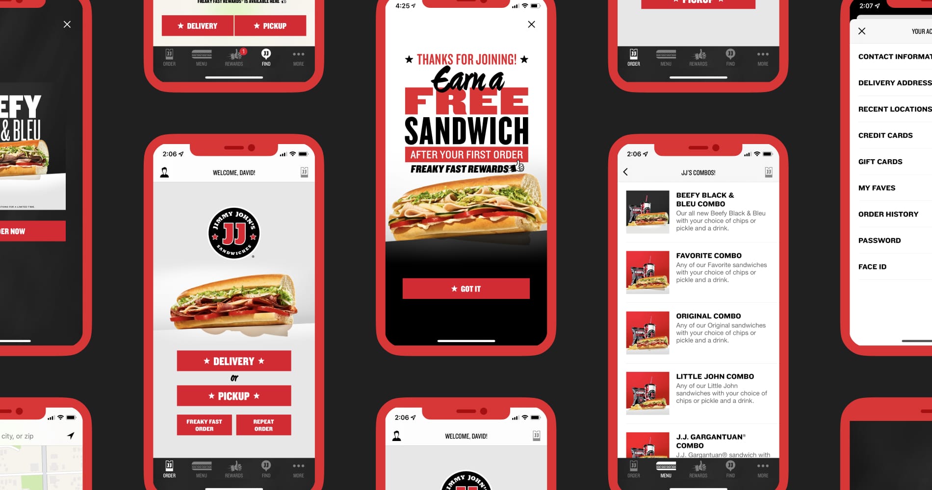 Jimmy John's screenshots