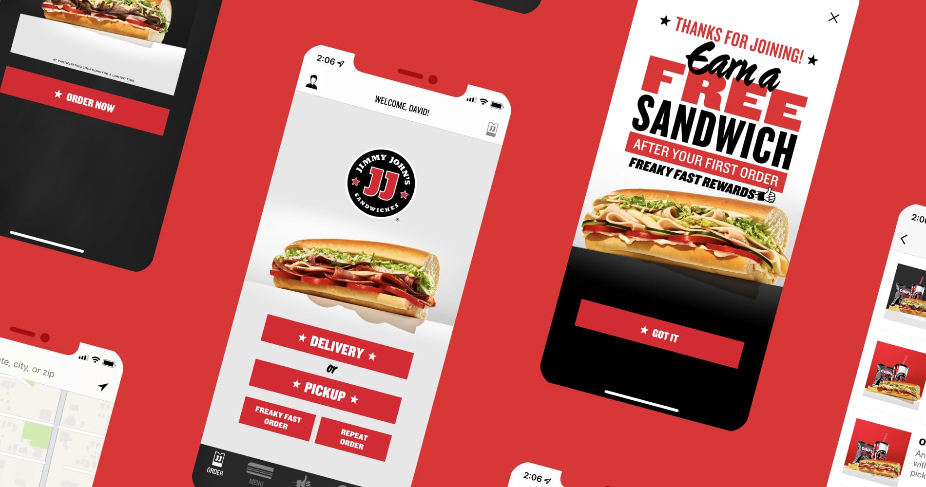 Jimmy John's screenshots
