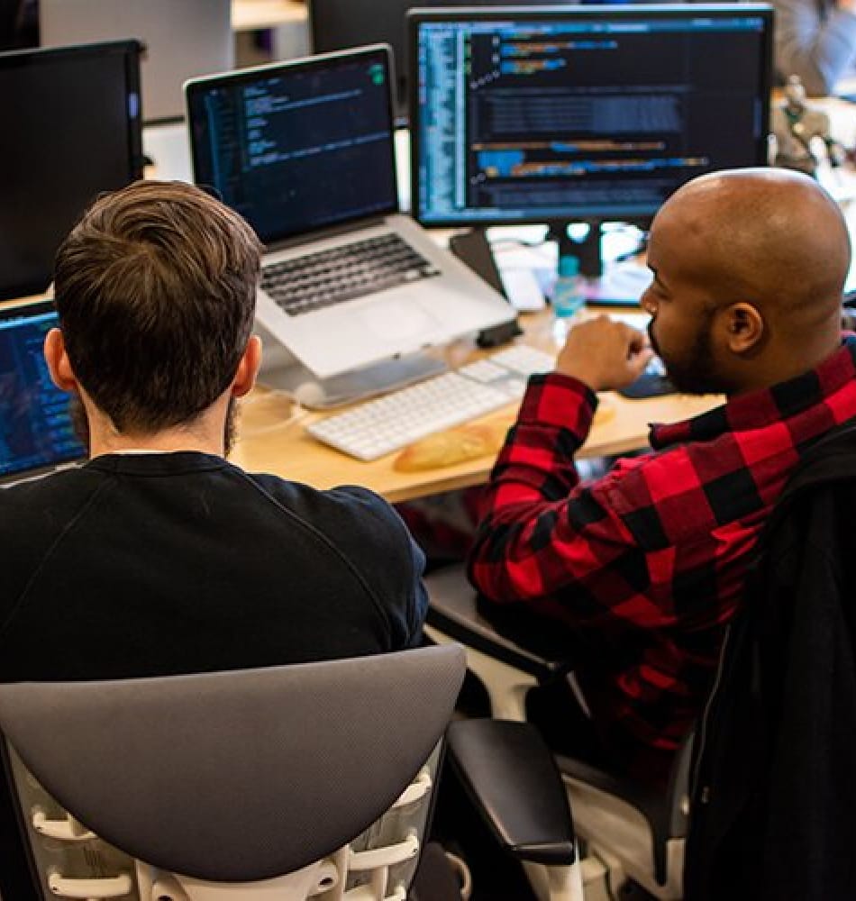 Developers working together