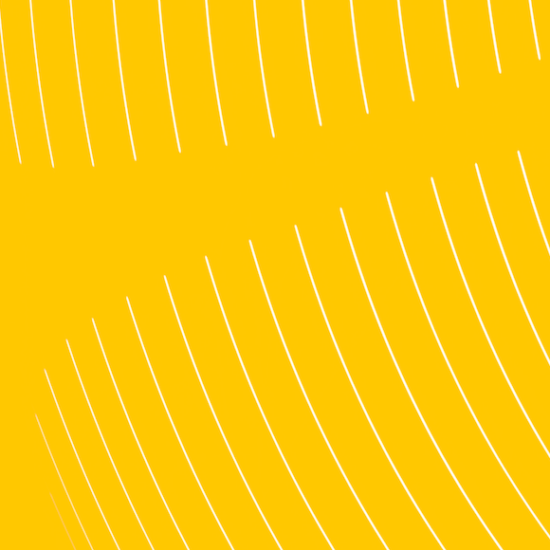 Yellow illustration with white lines